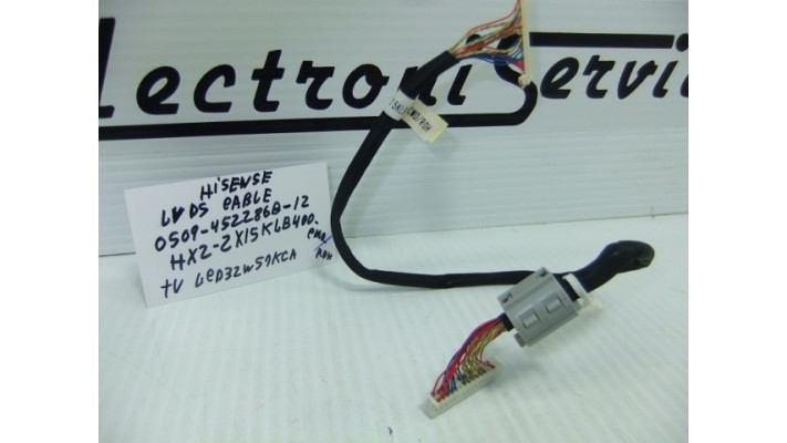 Hisense HX2-2X15KLB400-CMO-ROH  cable LVDS 